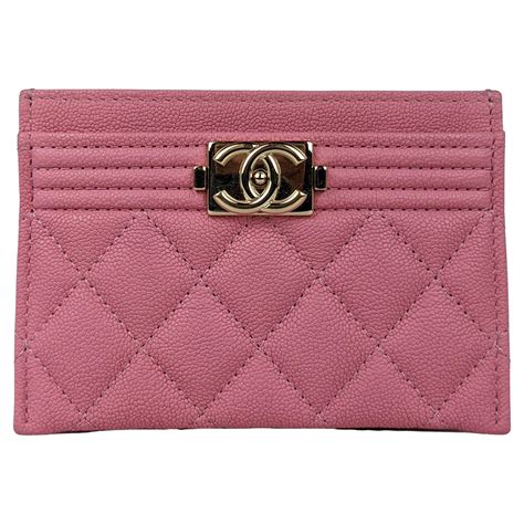 chanel pink wallet 2015